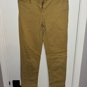 Van Heusen Mustard Co Stretch Pants